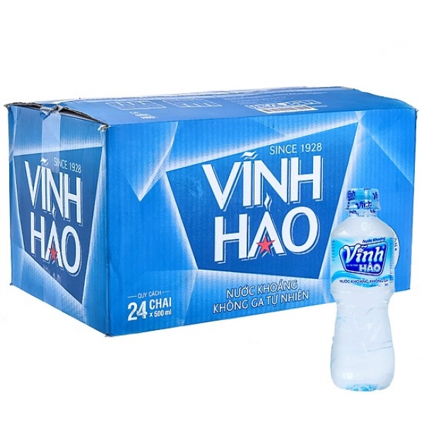 Nước Kho&aacute;ng Vĩnh Hảo 500ml